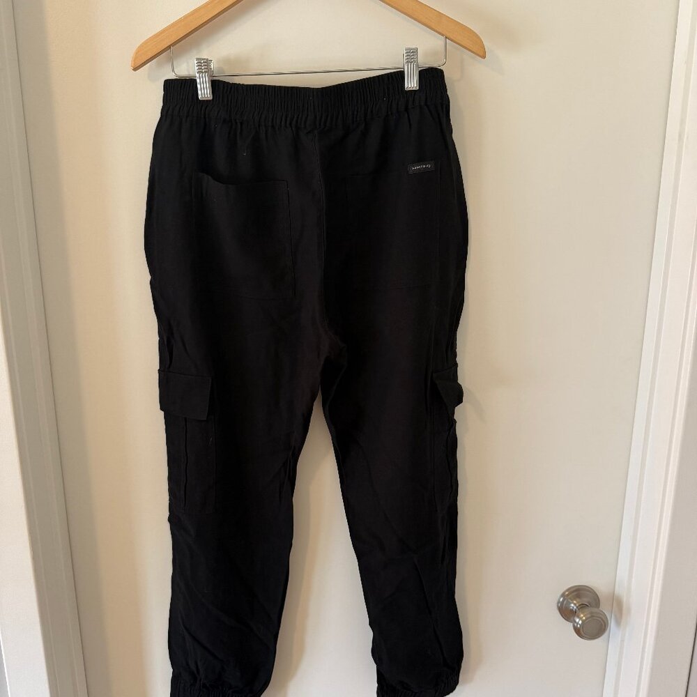 Black, cargo joggers - women's size 30in - Picture 3 of 7